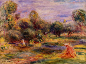 Pierre-Auguste Renoir - Cagnes Landscape