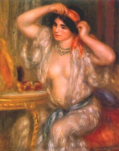 Pierre-Auguste Renoir - Gabrielle at the mirror