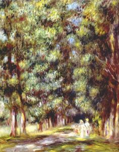 Pierre-Auguste Renoir - Path through the undergrowth