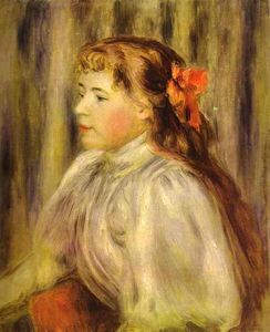 Pierre-Auguste Renoir - Portrait of a Girl