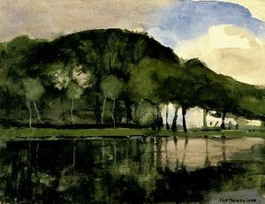 Piet Mondrian - Along the Amstel