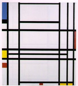 Piet Mondrian - Composition No.10