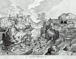 Pieter Bruegel The Elder - View of Tivoli
