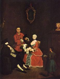 Pietro Longhi - The Masked Visitor