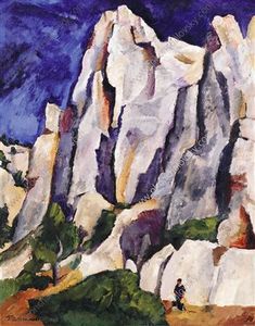 Pyotr Konchalovsky - Cassis. Cliffs.