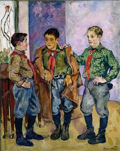Pyotr Konchalovsky - Three Spanish boys