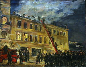 Pyotr Konchalovsky - Fire