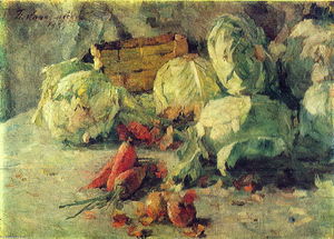 Pyotr Konchalovsky - Still Life with Cabbage