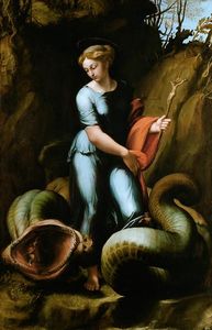 Raphael (Raffaello Sanzio Da Urbino) - St. Margaret