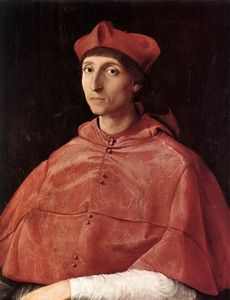 Raphael (Raffaello Sanzio Da Urbino) - Portrait of a Cardinal