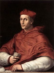 Raphael (Raffaello Sanzio Da Urbino) - Portrait of Cardinal Dovizzi de Bibbiena