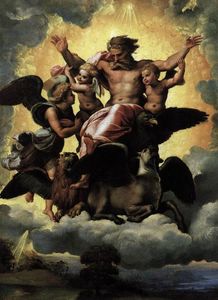 Raphael (Raffaello Sanzio Da Urbino) - Vision of Ezekiel
