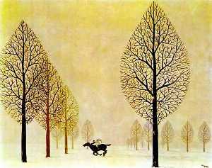 Rene Magritte - The lost jockey