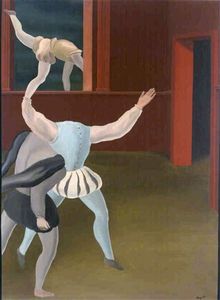 Rene Magritte - A panic in the Middle Ages