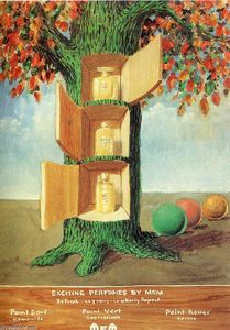 Rene Magritte - Poster - Exciting perfumes by Mem
