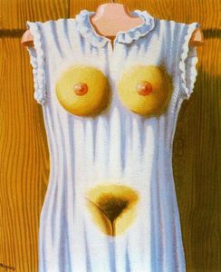 Rene Magritte - The philosophy in the bedroom