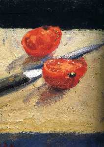 Richard Diebenkorn - Tomato and Knife