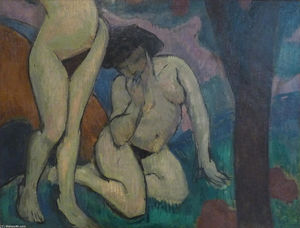 Roger De La Fresnaye - Nudes in landscape