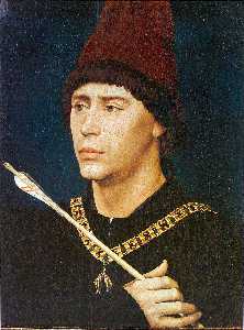 Rogier Van Der Weyden - Portrait of Antoine, bastard of Burgundy