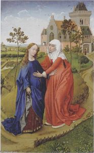 Rogier Van Der Weyden - Visitation of Mary