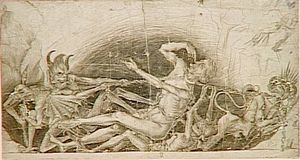 Rogier Van Der Weyden - Demons tortures a sinner