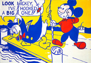 Roy Lichtenstein - Look Mickey