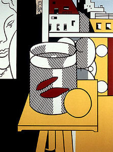 Roy Lichtenstein - Still Life with goldfish