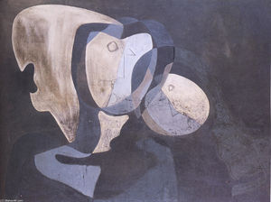 Salvador Dali - Cubist Figure