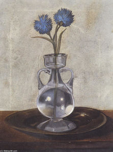 Salvador Dali - The Vase of Cornflowers