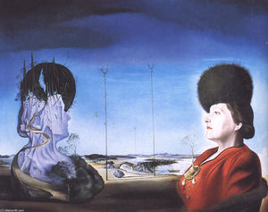 Salvador Dali - Portrait of Frau. Isabel Styler-Tas