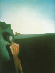 Salvador Dali - Solitude - Anthropomorphic Echo