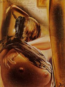 Salvador Dali - Woman Undressing