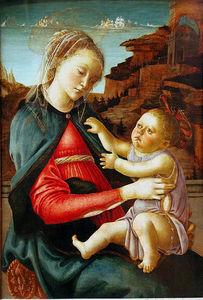 Sandro Botticelli - Madonna and Child