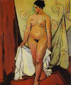 Suzanne Valadon - Nude Woman with Drapery