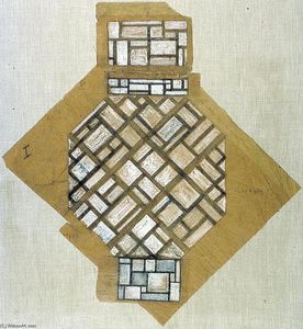 Theo Van Doesburg - Sketch for the ceiling