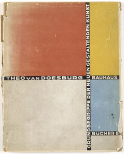 Theo Van Doesburg - Cover of -Basic concepts of the new creative art-