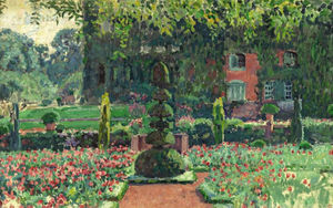 Theo Van Rysselberghe - Garden in summer