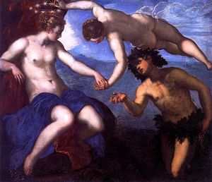 Tintoretto (Jacopo Comin) - Bacchus and Ariadne
