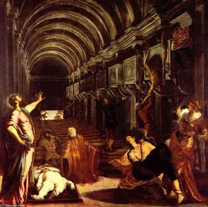 Tintoretto (Jacopo Comin) - Finding of the body of St Mark