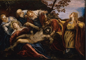 Tintoretto (Jacopo Comin) - Deploration of Christ