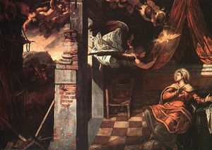 Tintoretto (Jacopo Comin) - Annunciation
