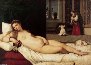 Tiziano Vecellio (Titian) - Venus of Urbino