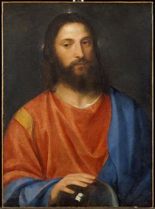 Tiziano Vecellio (Titian) - Christ with Globe