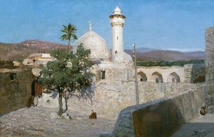 Vasily Dmitrievich Polenov - The mosque in Jenin
