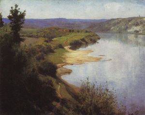 Vasily Polenov - View of Oka from the western riverbank