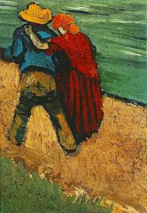 Vincent Van Gogh - Two Lovers, Arles (Fragment)