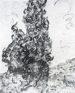 Vincent Van Gogh - Cypresses