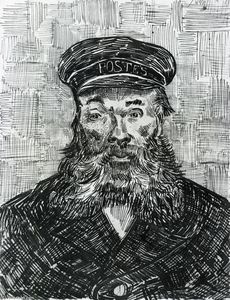 Vincent Van Gogh - Portrait of the postman Joseph Roulin