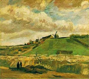 Vincent Van Gogh - The Hill of Montmartre with Quarry