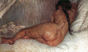 Vincent Van Gogh - Nude Woman Reclining, Seen from the Back